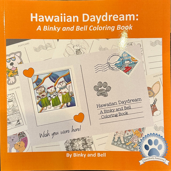 Hawaiian Daydream Coloring Book
