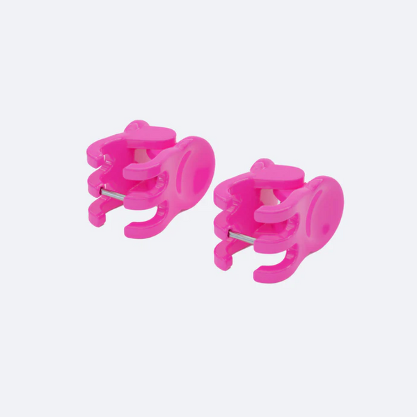 Dragon Fruit Mini Claw Clip Hoop Earrings