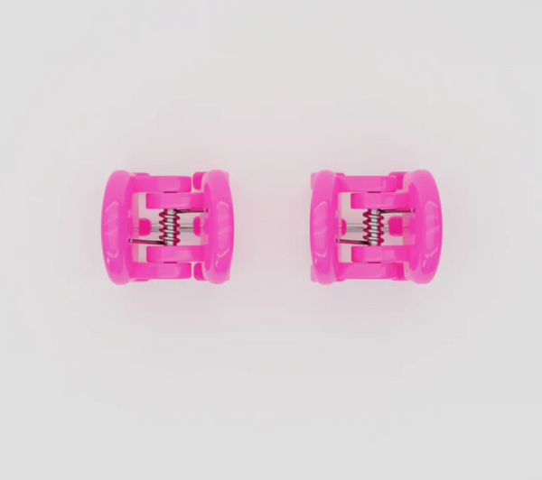 Dragon Fruit Mini Claw Clip Hoop Earrings