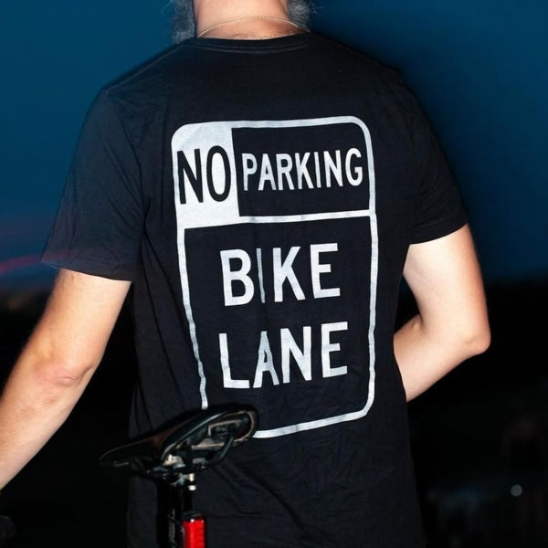 No Parking Bike Lane Tee (Reflective)