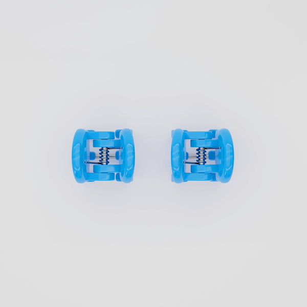Blueberry Mini Claw Clip Hoop Earrings