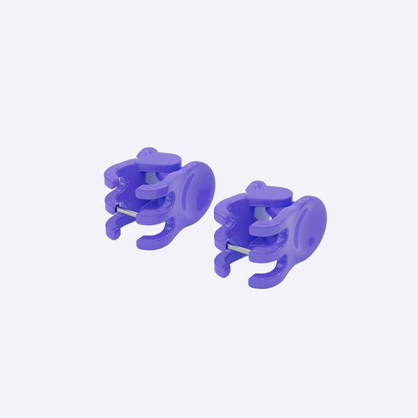 Fig Mini Claw Clip Hoop Earrings