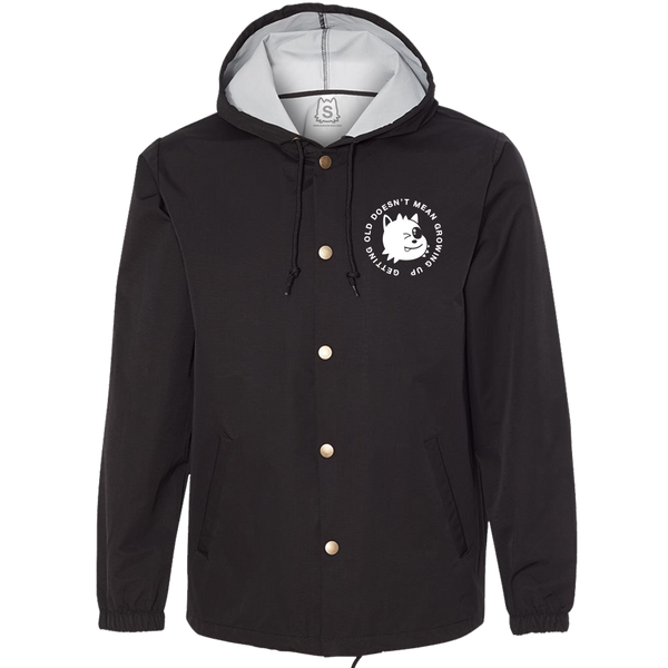 Stay Snackin Water Resistant Windbreaker