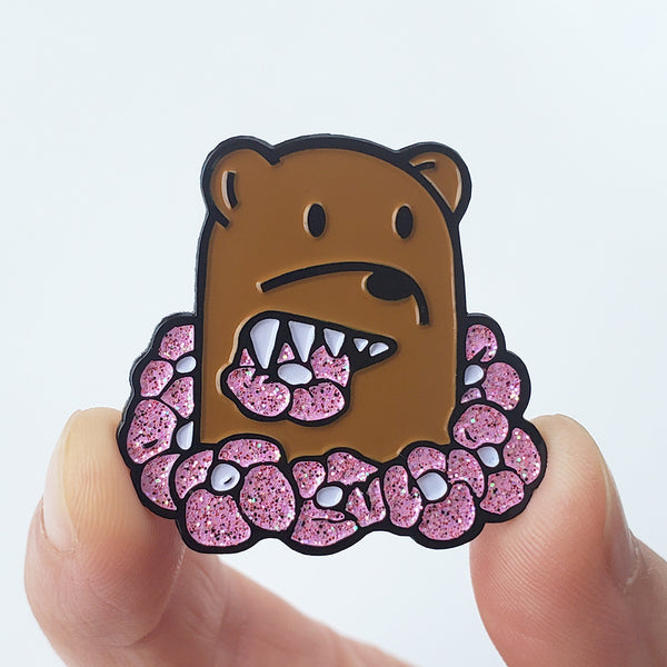 Chris Pyrate x Ambear Collab Enamel Pin