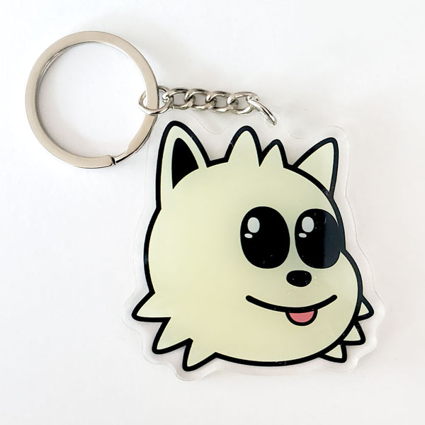 Blep Face Keychain