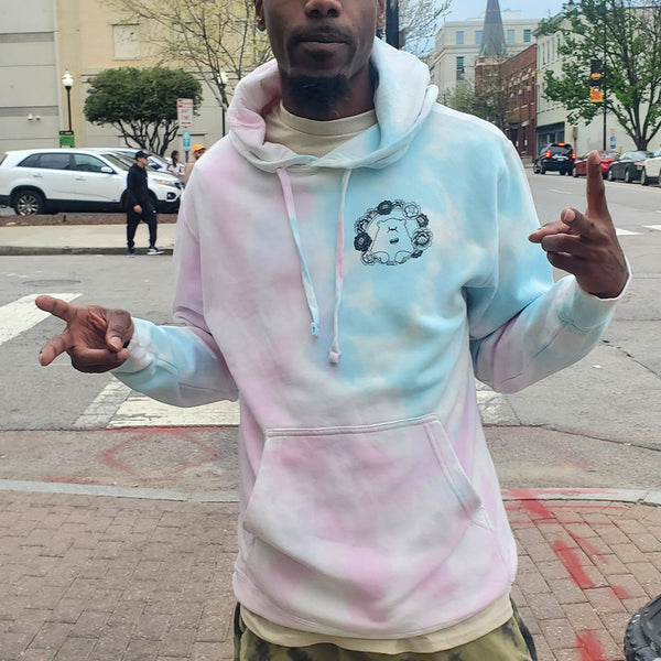 Bearly Makin' It Spring Flowers Hoodie