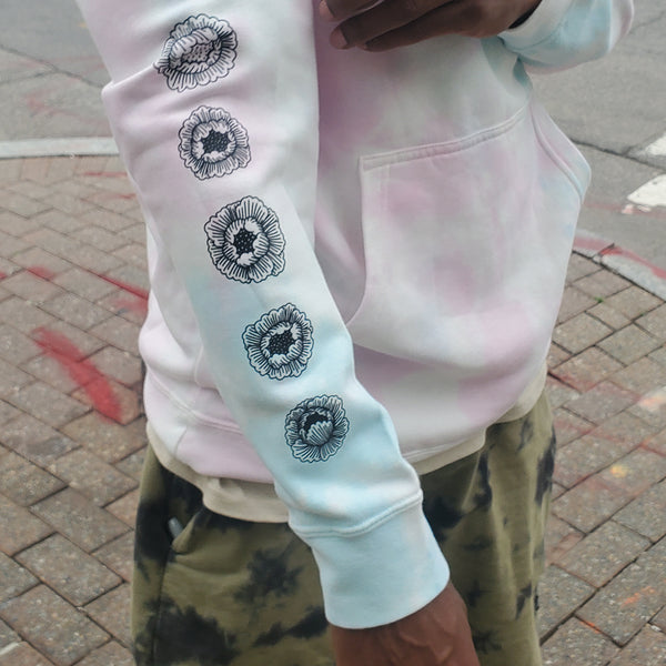 Bearly Makin' It Spring Flowers Hoodie