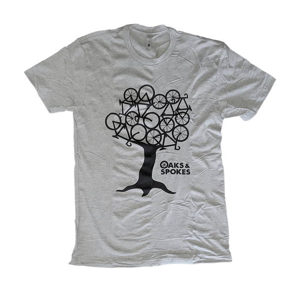 Oaks and Spokes Logo Unisex Tee