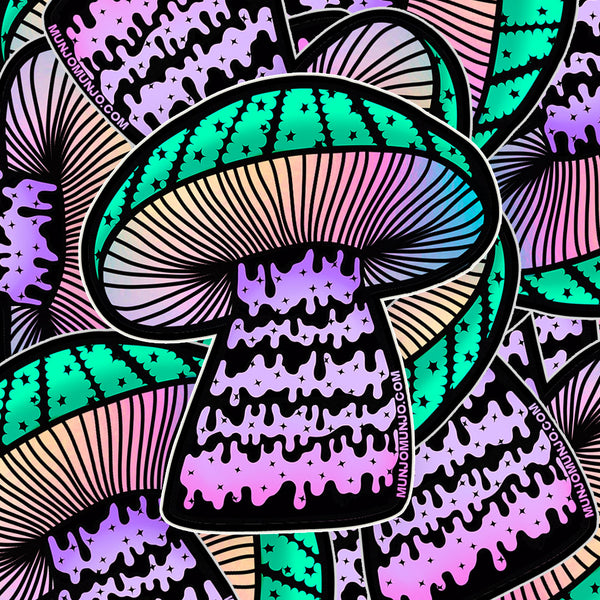 Shrooms Holographic Sticker Pack