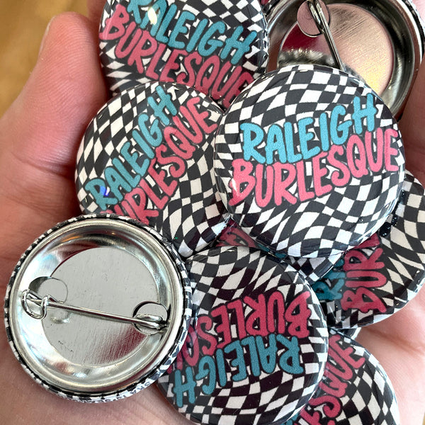 Raleigh Burlesque Checkered Button