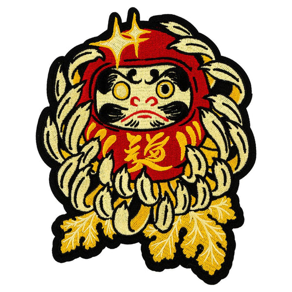 Daruma Iron-On Patch