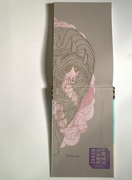 Medium Journal Sketchbook - Checker Face