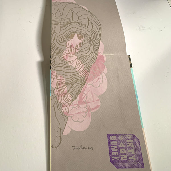 Medium Journal Sketchbook - Checker Face