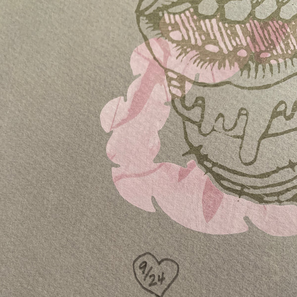 Medium Journal Sketchbook - Checker Face