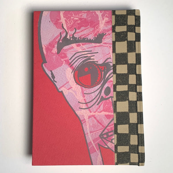 Small Journal Sketchbook - Big Head Red
