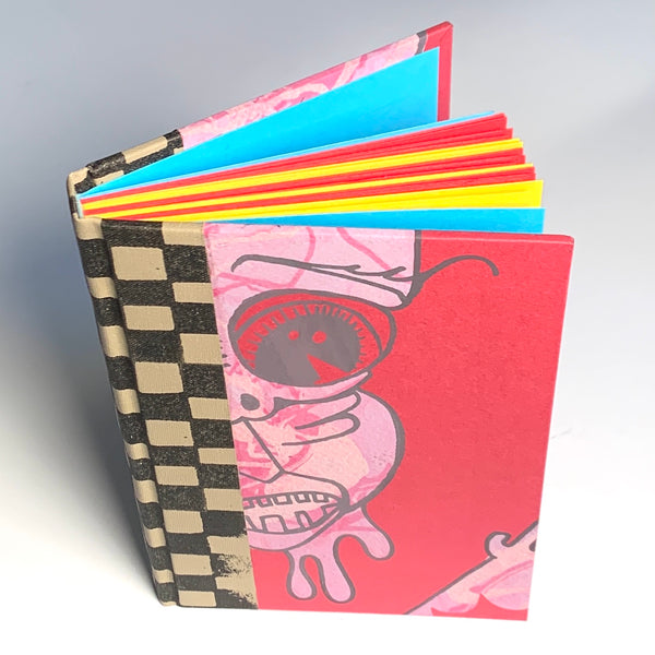 Small Journal Sketchbook - Big Head Red