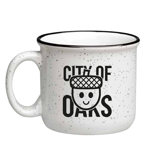 City Of Oaks Acorn Mug