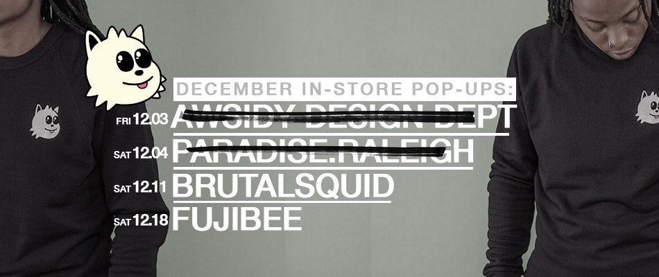December In-store Pop-ups