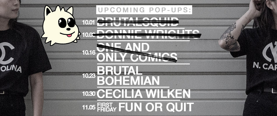 October In-store Pop-ups