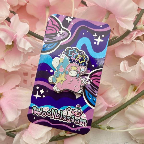 Two Headed Calf Enamel Pin