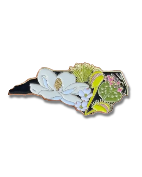 NC Native Plants Enamel Pin