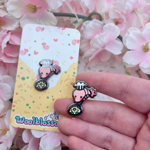 Shrimp Fried Rice Mini Enamel Pin