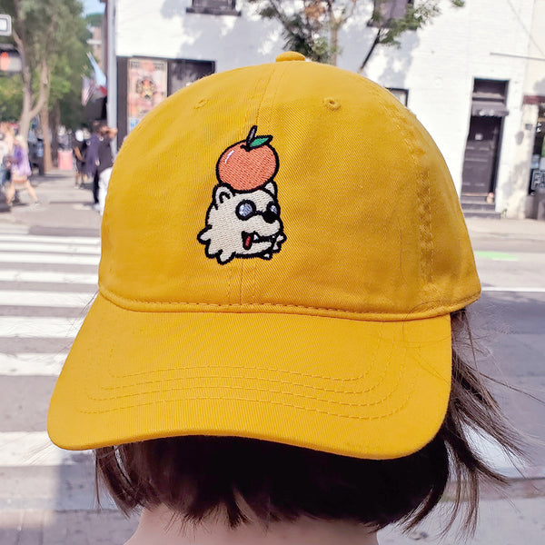 Orange Boi Golden Dad Hat
