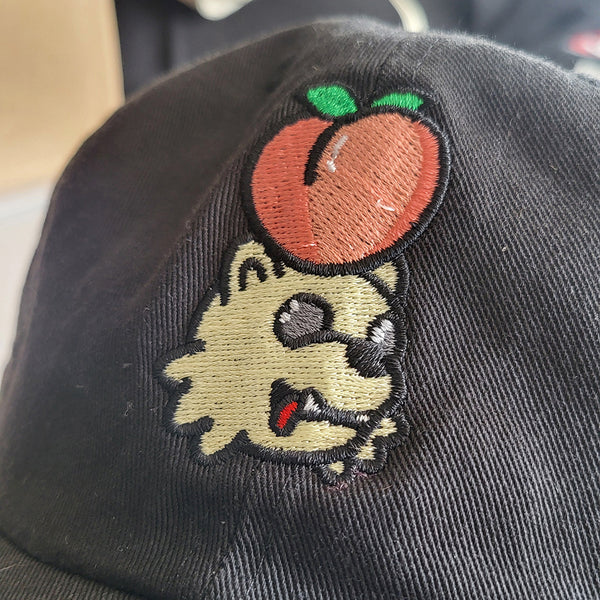 Peach Boi Black Dad Hat