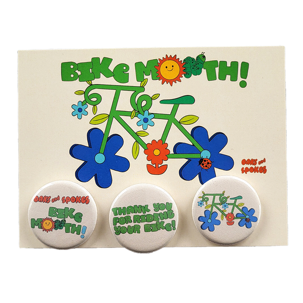 Bike Month Button Pack