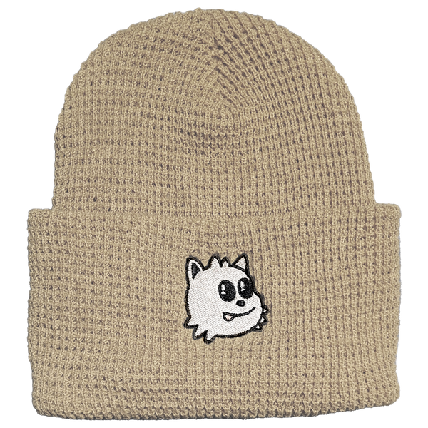Blep Waffle Beanie (Birch)