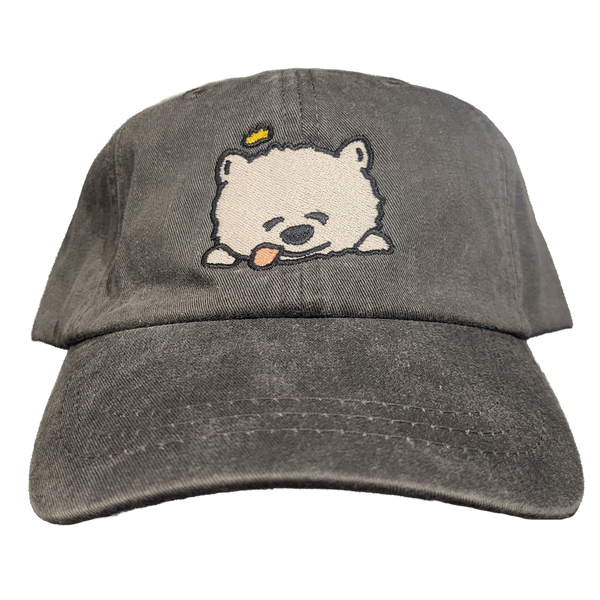 Sleepy Prince Dog Dad Hat - Charcoal