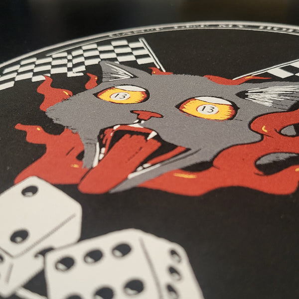 Can't Let My Hopes Down Cat Big Back Patch