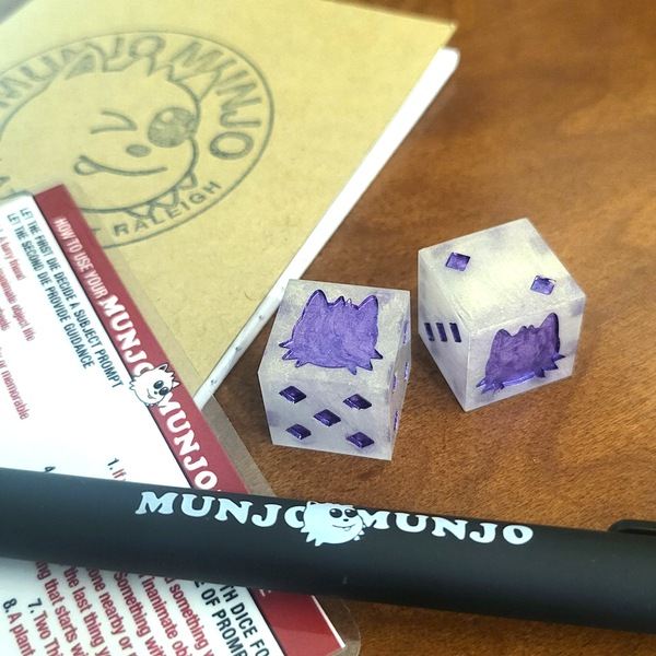 No Luck Drawing Dice Set