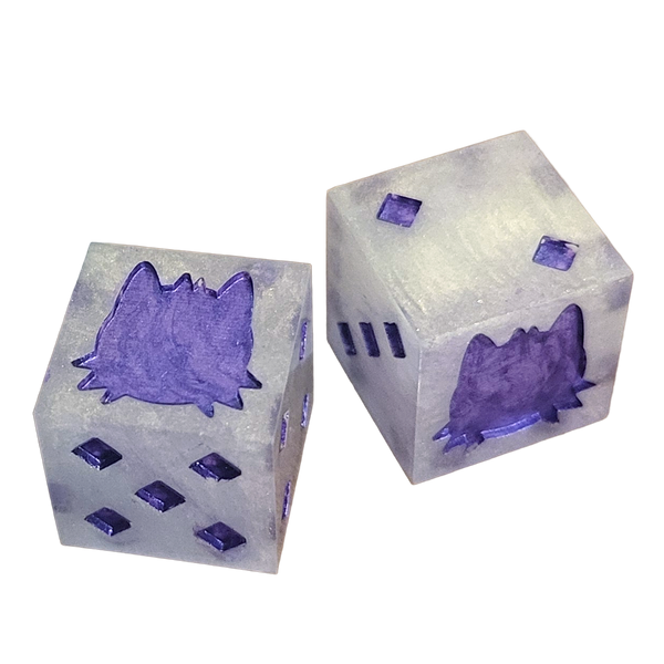 No Luck Drawing Dice Set