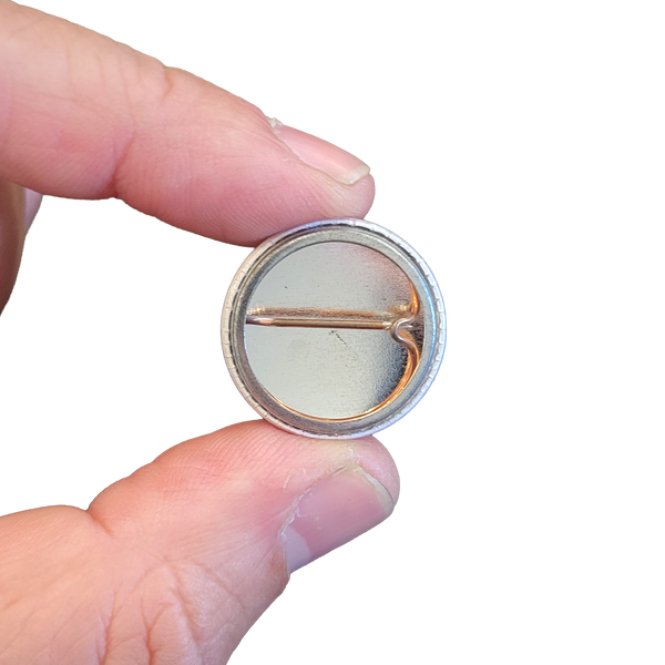 1" Round Pinback Buttons