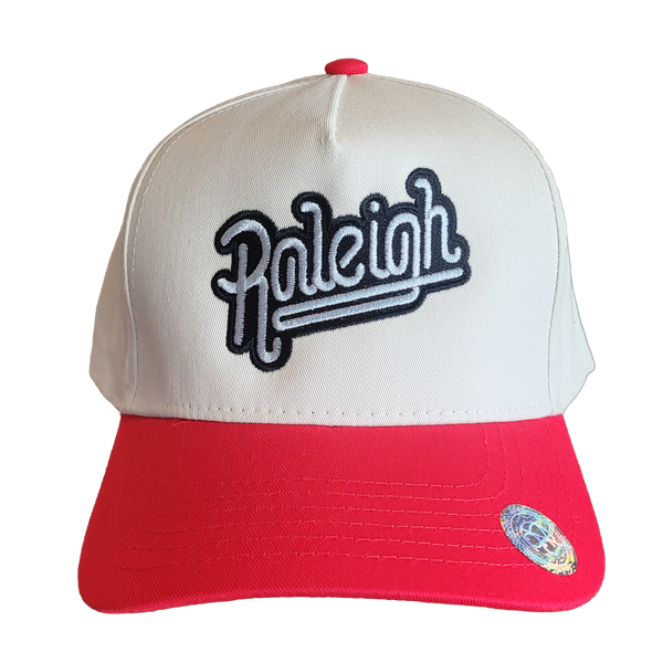 Raleigh Embroidered Cap - Red/Black/Grey