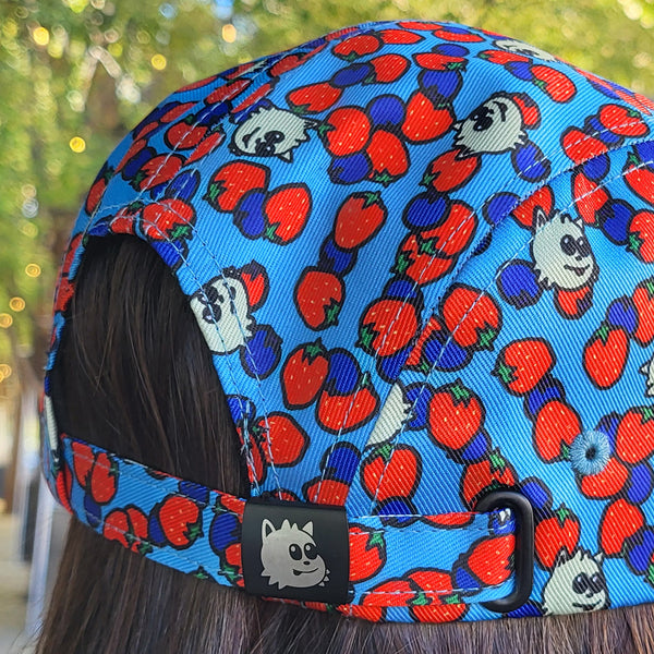 Berries All Over Print Camp Hat