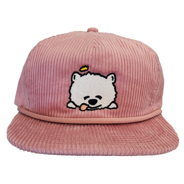 Dream Big Pink Corduroy Hat