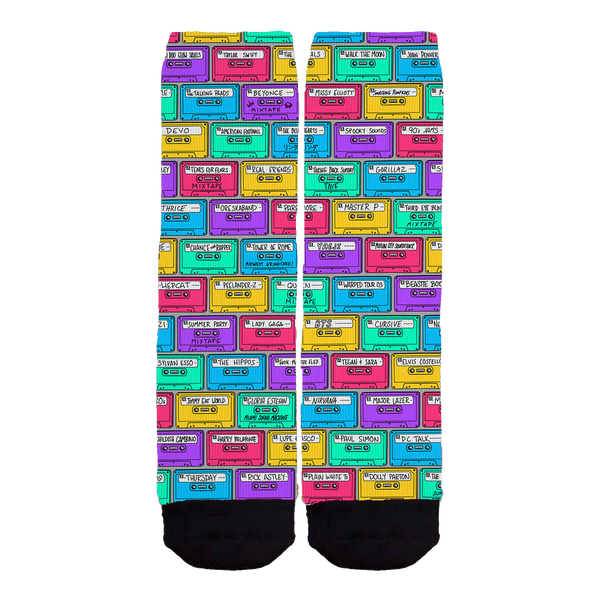 Cassette Tapes Socks