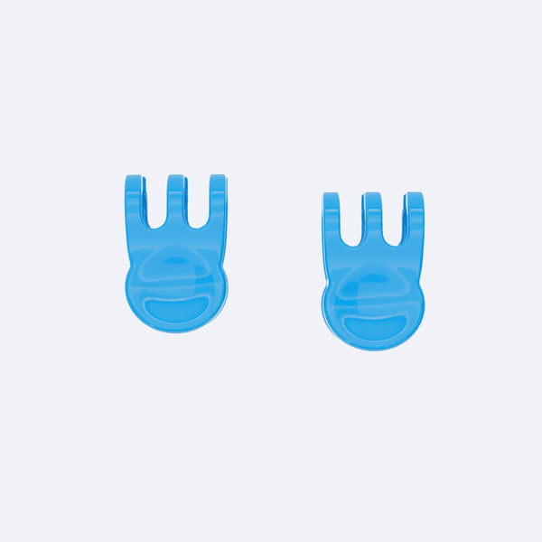 Blueberry Mini Claw Clip Hoop Earrings