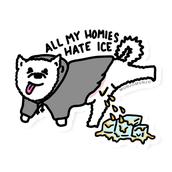 Dog Piss ICE Sticker