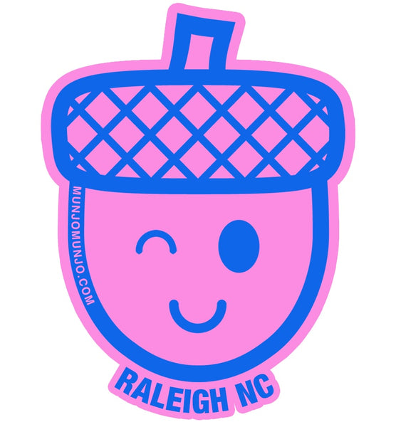 Raleigh Winking Acorn Sticker