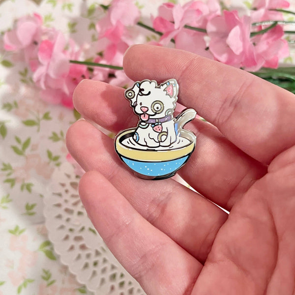 Fruity Cereal Puppy Enamel Pin