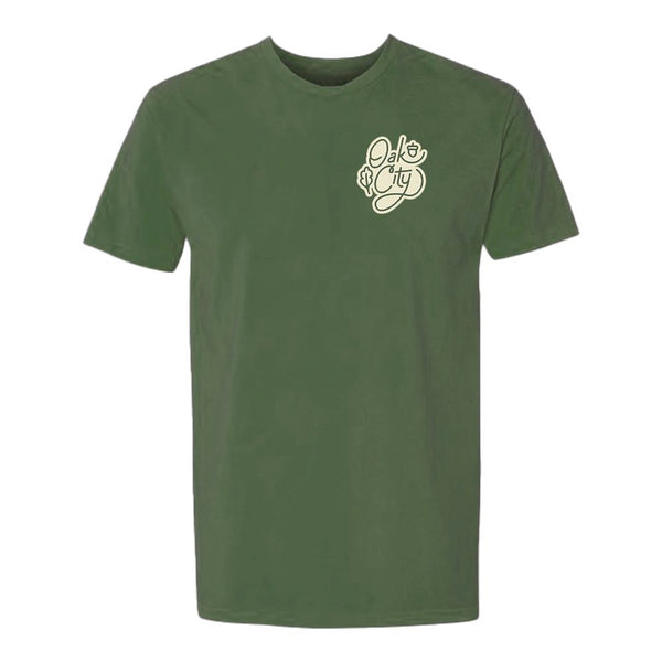 Oak City Kids Tee - army green
