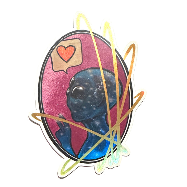 Peace & Love Sticker