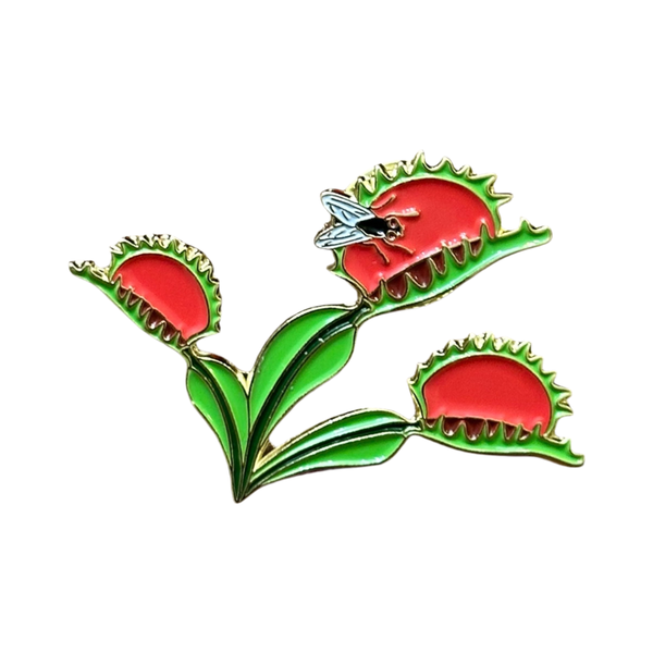 Venus Flytrap Enamel Pin - NC Native Plant!