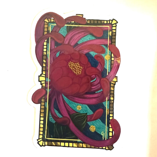 Flower Mural Sticker