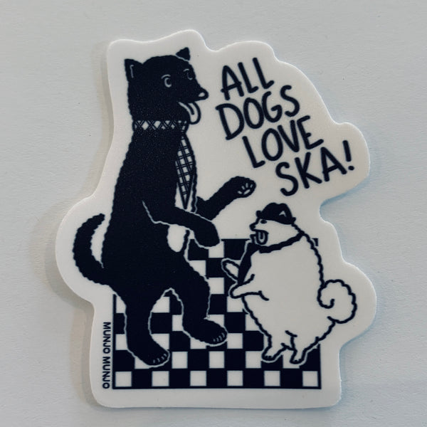 All Dogs Love Ska Sticker V2