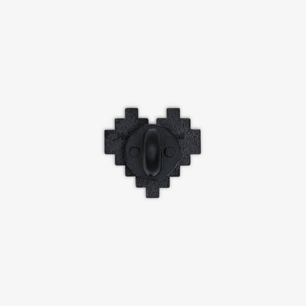Pixel Pride Heart Enamel Pin
