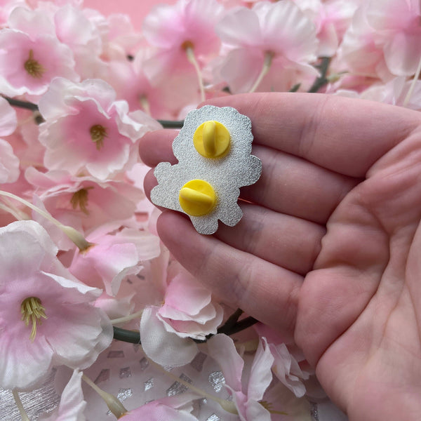 Two Headed Calf Enamel Pin
